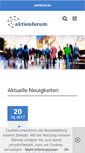 Mobile Screenshot of aktienforum.org